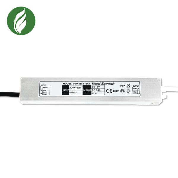 Buy cheap Ultra Thin SMPS Waterproof Electronic LED Driver 12V 30W 187x30x20mm from wholesalers