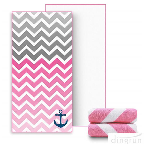 Buy cheap Ultra Soft Super Water Absorbent Microfiber Beach Towel Large Beach Blanket from wholesalers