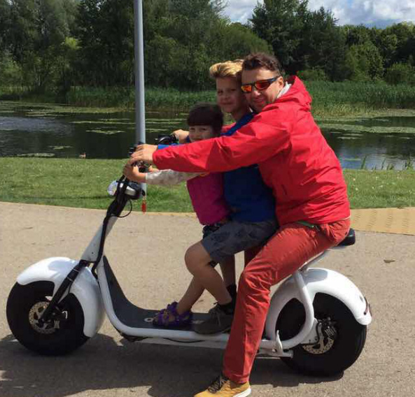 Mini Electric Moped Scooter Bike E Bike 72v 60km EEC COC Citycoco 1500w Fat Tire