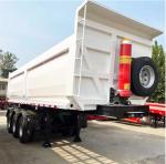 3 Axles 60t Load Capacity Customized Heavy Duty Hydraulic Tipping Tipper Dumper