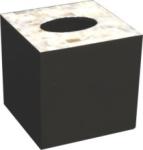 Contemporary Bathroom Supplies resin Facial Tissue Dispenser Box
