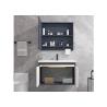 Buy cheap Foshan Manufacturer Hot Sale Single Sink Design Modern Bathroom Vanity Set from wholesalers