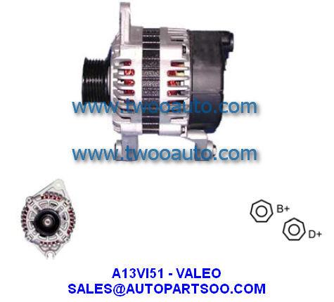 Buy cheap A13VI51 A13VI88 VA293 - VALEO Alternator 12V 80A Alternadores from wholesalers