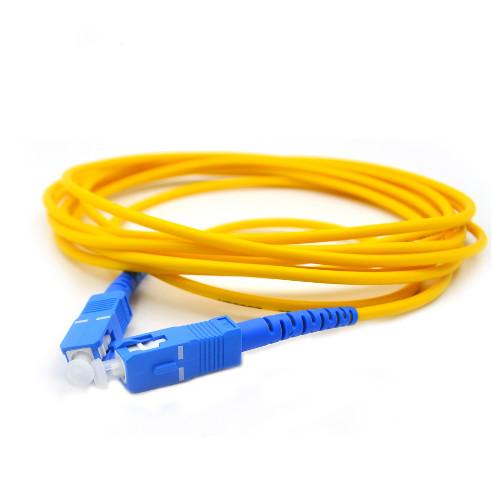 Buy cheap 12 Core OM3 Ribbon Cable MPO To LC Fiber Optic Patch Cord from wholesalers