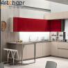 Buy cheap Customized Color Kitchen Cabinets Solid Wood Assemble Laminated Vantage Design at Fair from wholesalers