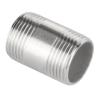 Buy cheap 201 304 Stainless Steel Double Head External Thread Pipe Nipple for Customized Support from wholesalers