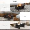 Buy cheap Quick Assembly Coffee Table Firepit for Outdoor Backyard Patio Garden Bonfire Camping from wholesalers
