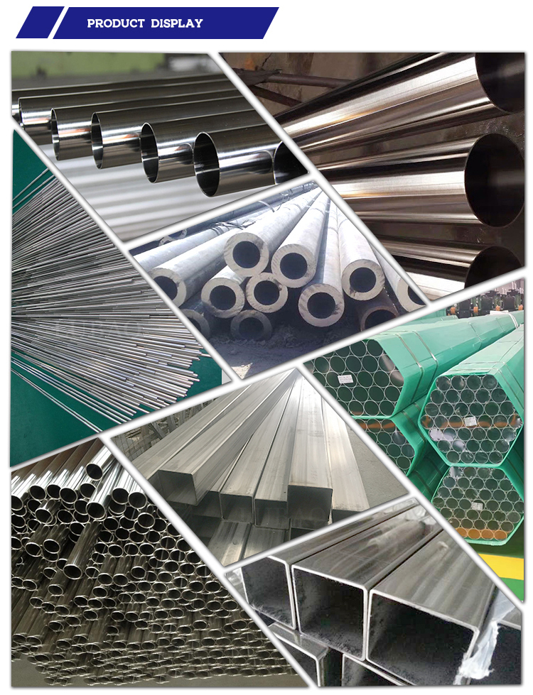 Grade 200/300/400 series 301 304 316 410 BA 2B 8K stainless steel pipe with actual weight invoicing