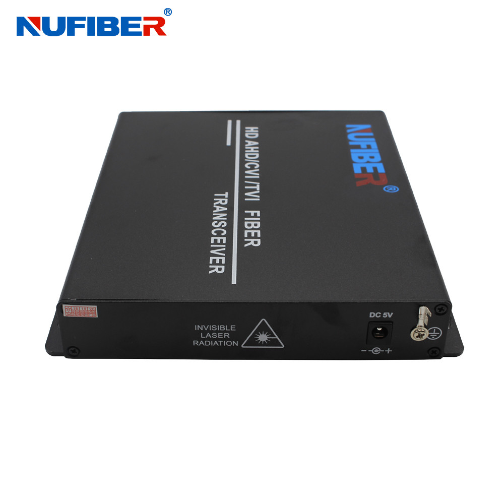 NF-2V-T/R-F20-1080P 20km 5VDC Fiber Video Converter 2BNC Simple Installation HD Fiber Video Converter
