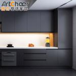 Hidden Hinges and Durable MDF Small Size Door for Smart Kitchen Pantry Cabinet