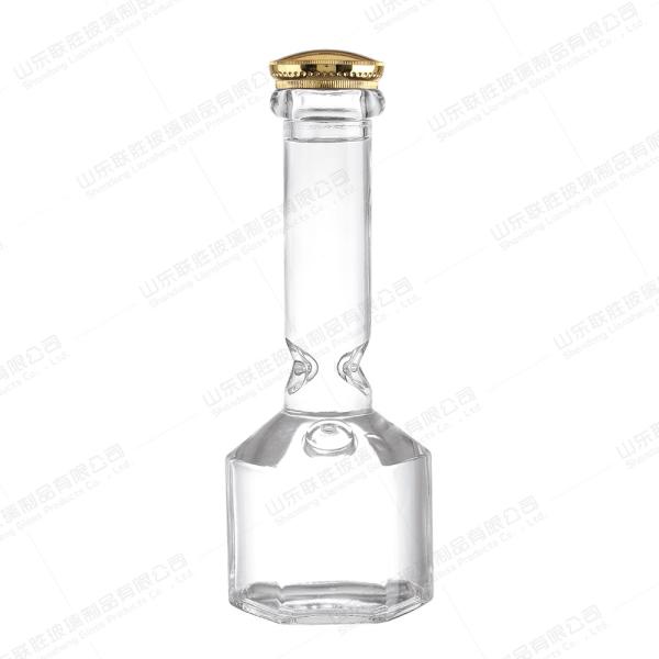 Buy cheap 250ml 500ml 700ml 750ml Custom Square Empty Liquor Glass Bottles from wholesalers
