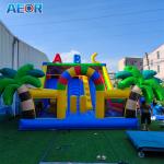 outdoor big fun city custom size jumping bounce house inflatable amusement park