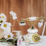 Stylish Phone Guestbook Wedding Charging Functional Phone Message Guest Book