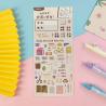 Buy cheap Kraft Paper Bottom Vinyl Cartoon Stickers from wholesalers