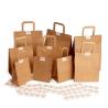 Buy cheap Kraft Paper Shopping Bag With Logo Paper Kraft Bag Custom Paper Bags from wholesalers