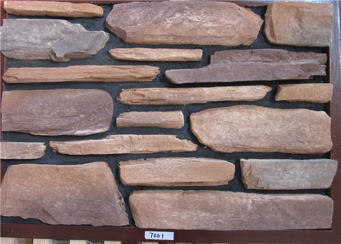 Various Sized And Colors Mixed Artificial Stones Light Weight For Landscape Available
