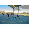 Buy cheap Permanent Building Big Membrane Steel Shade Structure For 130x200 Feet Basketball Court from wholesalers