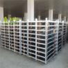 Buy cheap Hot Dip Galvanized PP Wheel Q235 Danish Trolley Shelves from wholesalers
