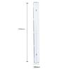 Buy cheap IP65 T8 Tube 2x18w 2x36w Waterproof Led Light Fixtures from wholesalers