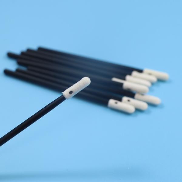 Buy cheap Round Mini Head Black Handle Sponge Foam Swab 3.2mm Lint Free from wholesalers