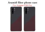 SGS Approved Black And Red Aramid Huawei P30 Pro Full Body Case