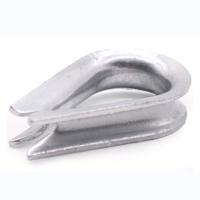 Buy cheap Hot Forged Electric Power Fittings HDG Guy Wire Thimble product