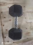 hex rubber dumbbells sets, 40kg rubber hex dumbbells, 40 lb rubber hex dumbbells