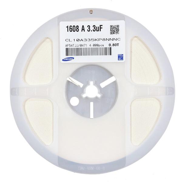 Buy cheap MLCC SMD Chip Capacitor CL10A335KP8NNNC 3.3uF+/-10% 10V X5R 0603 from wholesalers