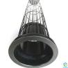 Buy cheap Q235 Wild Steel Dust Collector Filter Cage Silicon Coating from wholesalers