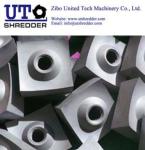 single shaft shredder - blade, knives components, spare parts supply
