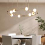 Modern Luxury Chandelier Home Decor For Dinning Room Nordic ring Chandelier(WH