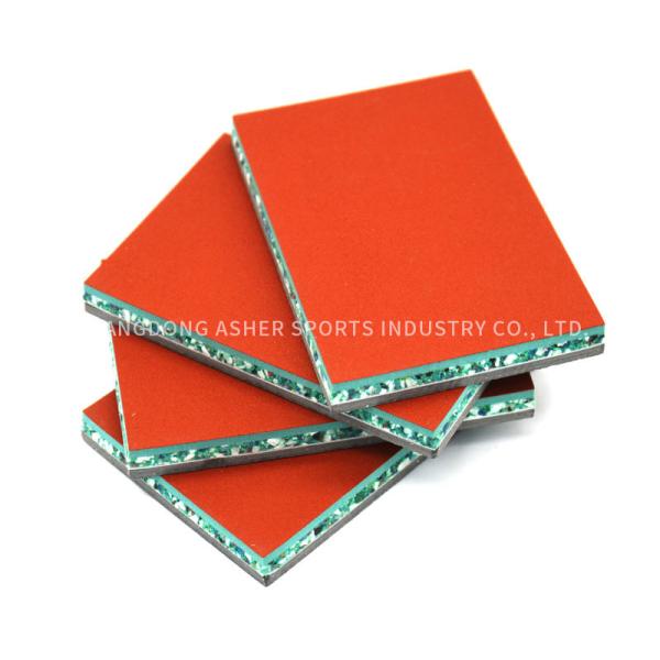 Buy cheap Glue Down SPU Flooring Material Smooth Barrel Texture Volleyball Court Use from wholesalers