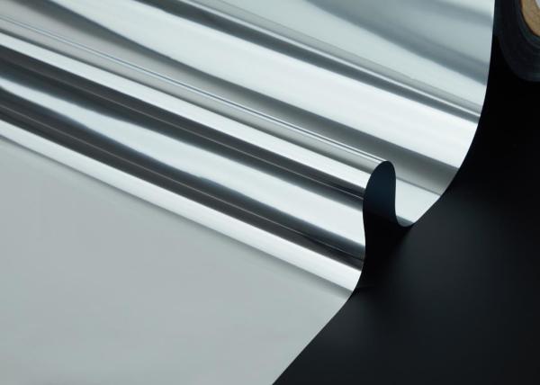 21 Micron Mirror-Finish Metallic Lamination Film Coil for Industrial Hot-Stamp