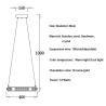 Buy cheap Luxury Crystal Living Room Chandelier Creative Ring Design Lobby Lamp(WH-NC-41) from wholesalers