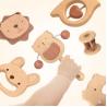 Buy cheap Montessori Beech Eco Friendly Intellectual Hearing Toy Baby Cartoon Early Educational Toy from wholesalers