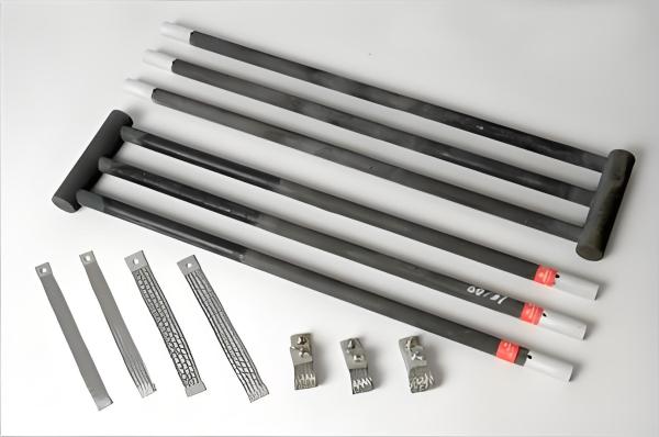 Buy cheap High Temperature SiC Element 1400C Silicon Carbide Heating Rod from wholesalers