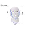Buy cheap EMS Microcurrent Photon Led Facial Mask , Led Light Therapy Mask For Face Neck from wholesalers