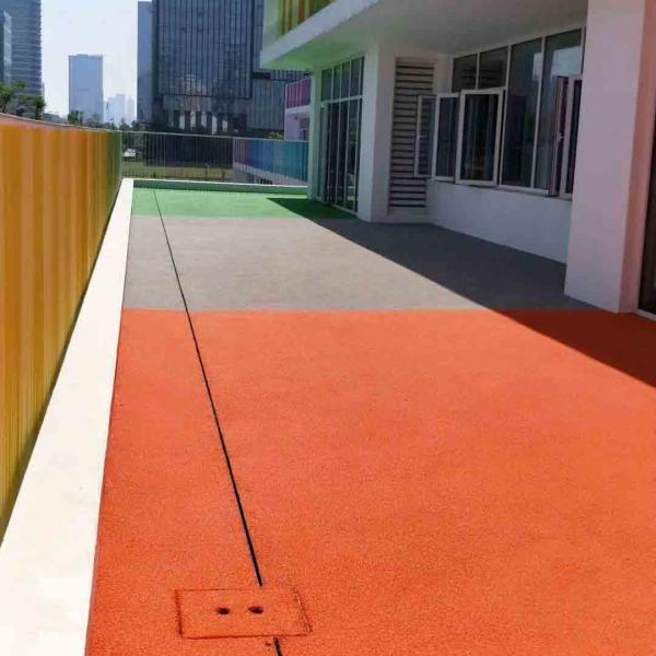 Buy cheap 3mm Rubber Walking Path Colured Eco-friendly Granules EPDM Runway from wholesalers