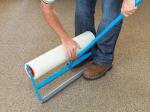 Sticky 3mil 36 Inch Clear Sticky Carpet Protector For Building Construction