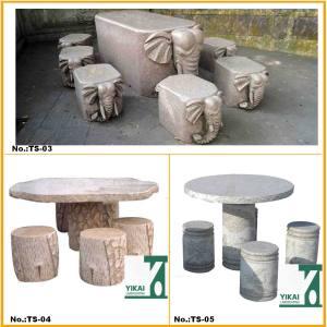 Buy cheap Stone Table Bench, Garden Chair, Landscaping Furniture from wholesalers