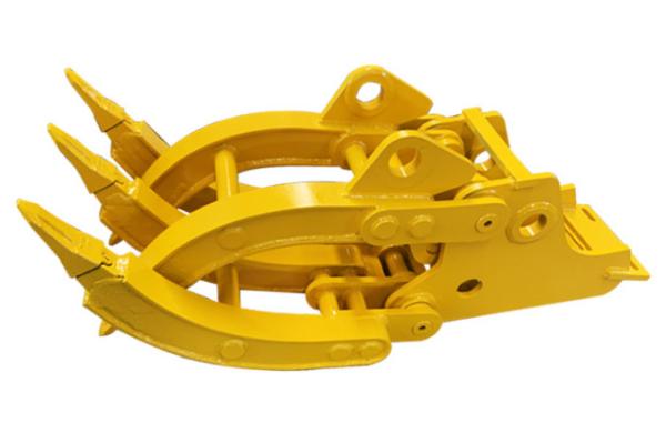 Buy cheap Hardox400 Steel Excavator Mechanical Grapple For Demolition Work from wholesalers