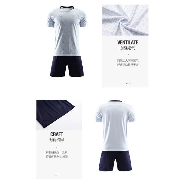 Football clothes bare board short sleeve suit men's team purchase team jerseys sports training uniforms can be customized