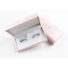 Buy cheap Recyclable Magnetic Gift Box UV Coating Purple Paper Small Packaging Boxes from wholesalers