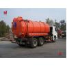 Buy cheap Sinotruk 15t Sewer Vacuum Truck Orange Sewer Jetting Truck 35 Cubic from wholesalers