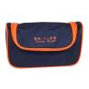 Buy cheap Fold Out Cheap Custom Cosmetic Bags , Dark Blue Mens Travel Toiletry Bags from wholesalers