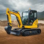 Max Digging Height 8800mm ET110 Multi Terrain Walking Spider Excavator