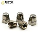 SS304 Hexagon Domed Cap Nuts Waterproof , Decorative Din 1587 Nut
