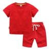 Buy cheap Custom Logo Summer Children's Clothing Kids Cotton Sportswear from wholesalers