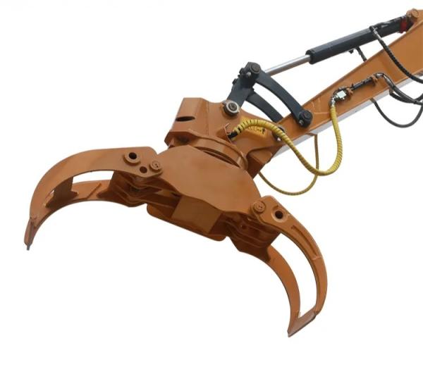 Buy cheap 24 Ton Excavator Log Grab , Hydraulic Rotating Grapples For ZX230 PC240 from wholesalers