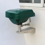 Anti-corrosion Wall-mounted ABS-cover ABS basin eye washer working place eyewash